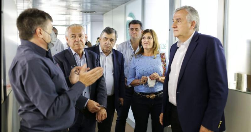 Gerardo Morales analiza un convenio con el Parque Tecnoloacutegico del Litoral