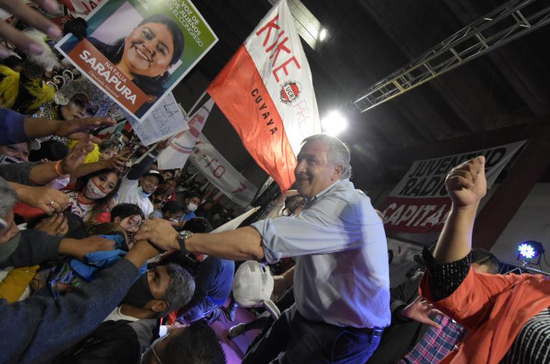 Morales pidioacute a los jujentildeos que respalden en las urnas a la Lista 502 de Cambia Jujuy