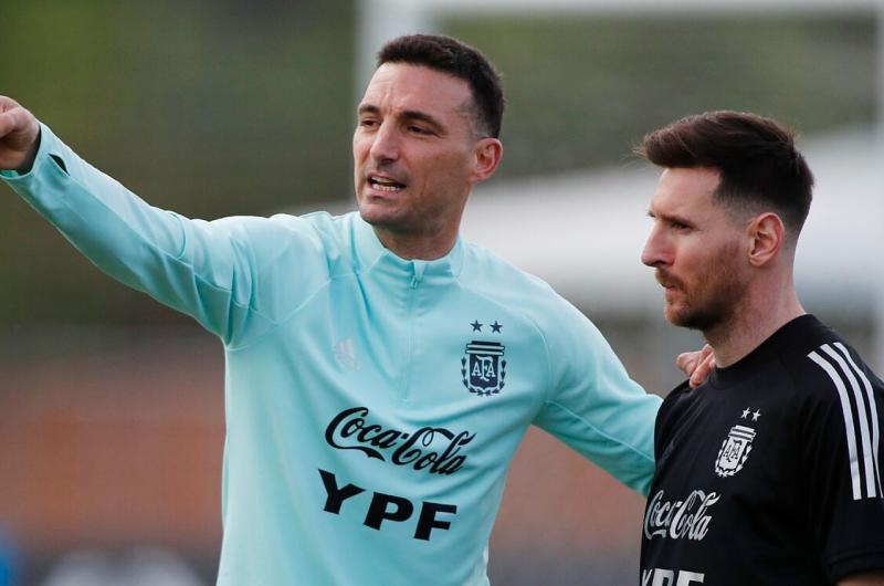 Messi Scaloni y Simeone- los tres argentinos nominados