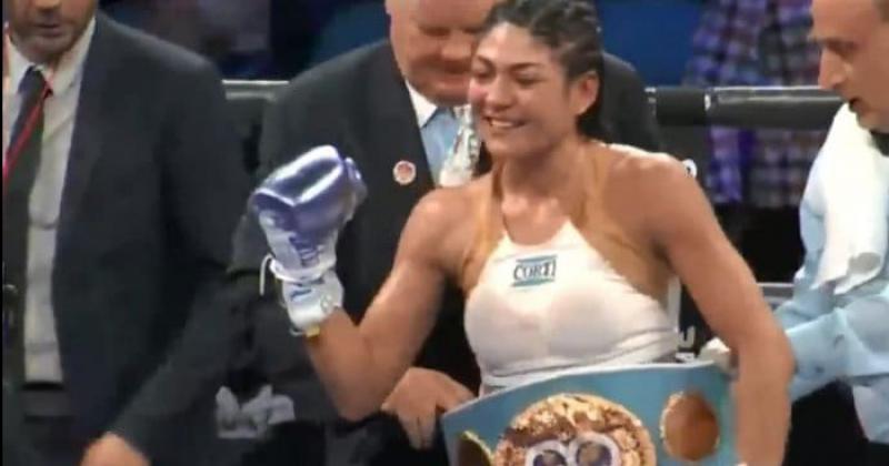 Brenda Carabajal denuncioacute el robo de su cinturoacuten de campeona mundial 