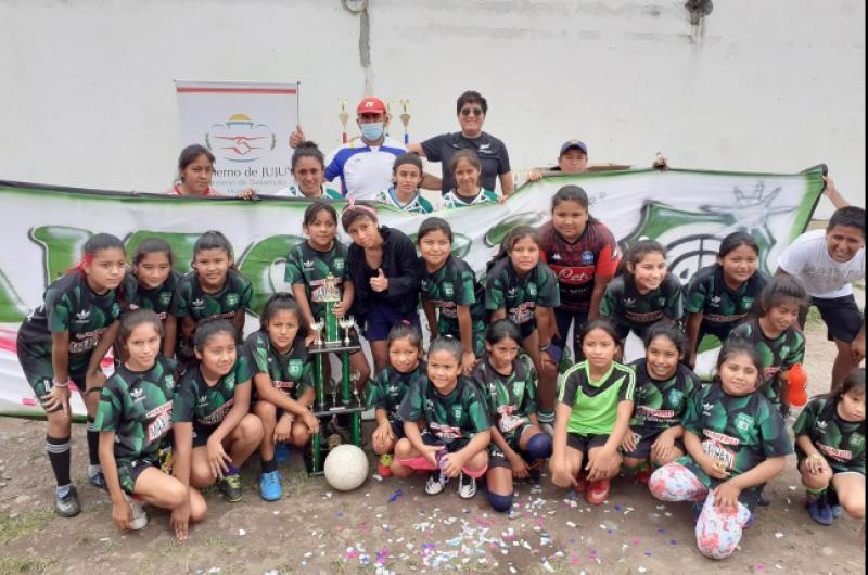 Pasoacute el mundialito femenino infantil Jujuy Tierra de Colores