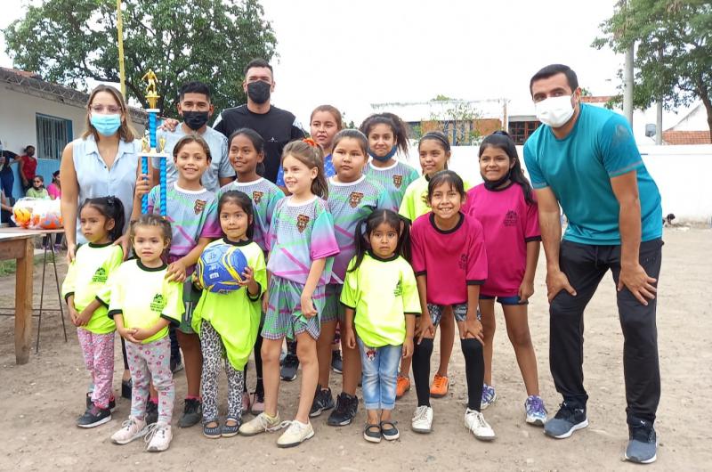 Finalizoacute la Liga Municipal de Fuacutetbol Infantil Femenino