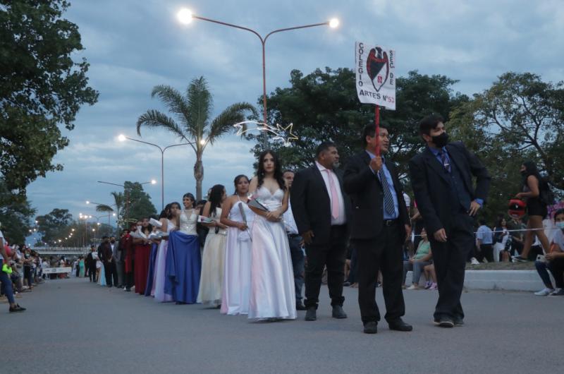 Estudiantes palpalentildeos fueron protagonistas de una velada para el recuerdo