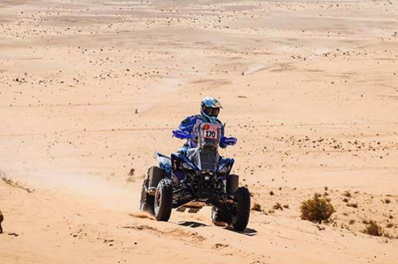 Anduacutejar gana la segunda etapa del Dakar en quads