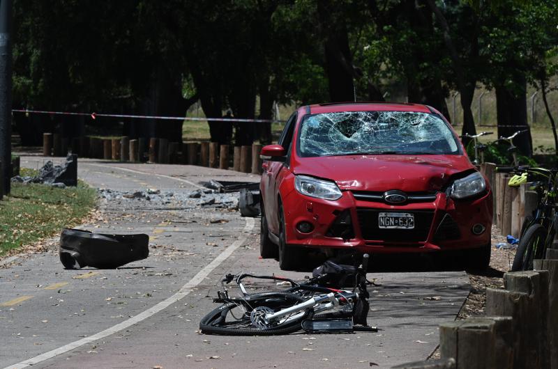 Murioacute una de las cinco personas atropelladas en los Bosques de Palermo