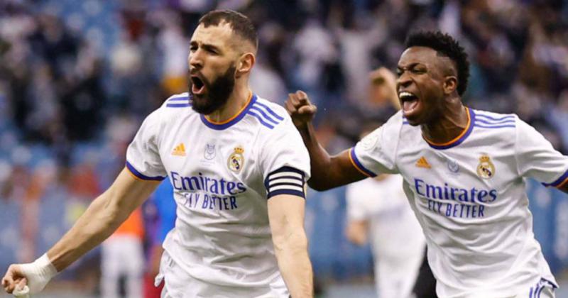 Real Madrid vencioacute a Barcelona y es finalista de la Supercopa espantildeola