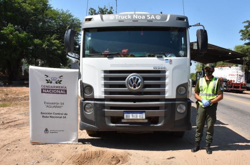 Trasladaba ilegalmente 30 toneladas de maiacutez 