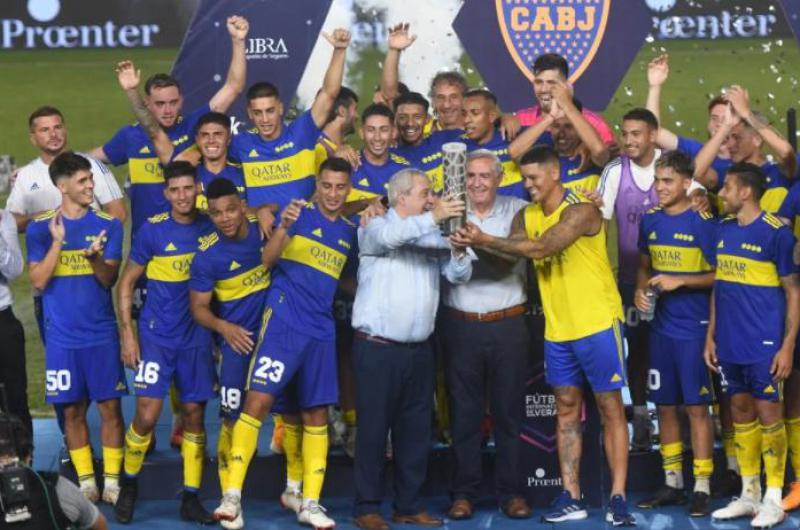 Boca vencioacute a San Lorenzo y se quedoacute con el primer tiacutetulo del antildeo