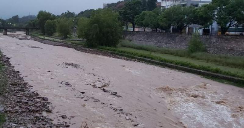 Intensas lluvia se produjeron en la provincia