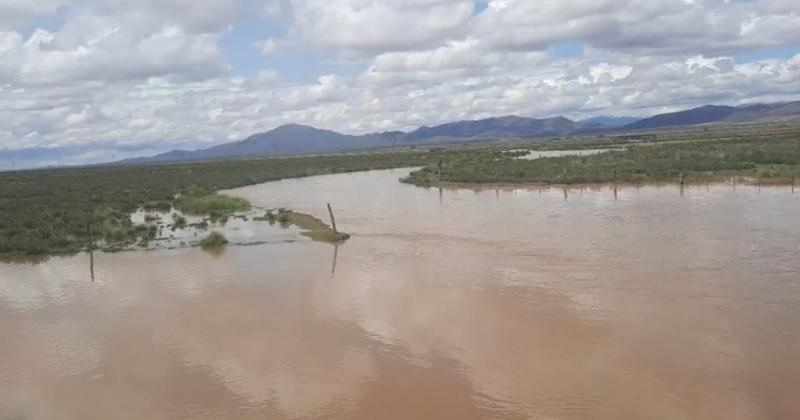 Las lluvias azotan la Puna con riadas y cortes de ruta