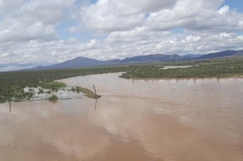 Las lluvias azotan la Puna con riadas y cortes de ruta