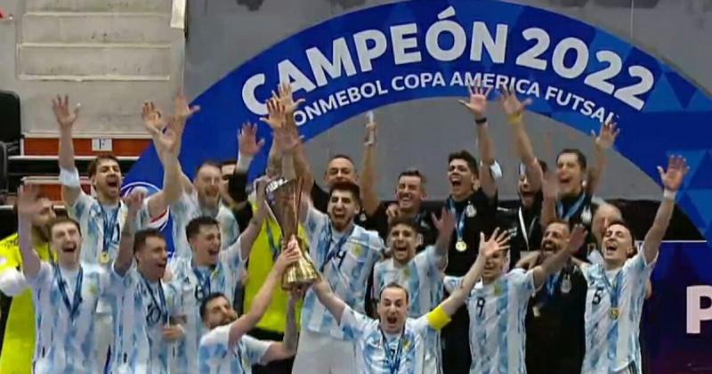 Argentina campeoacuten de la Copa Ameacuterica de Fuacutetsal