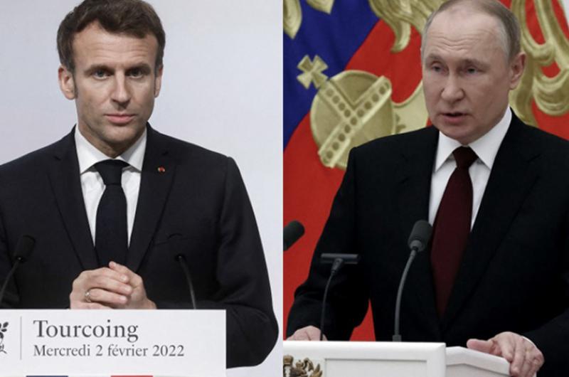 Macron cree que lo peor estaacute por venir en Ucrania