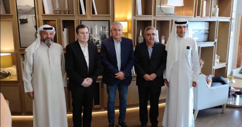 Morales expuso el potencial jujentildeo al grupo empresario Dutco en Dubai
