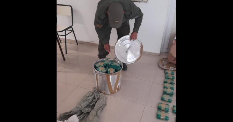 Encontraron 118 kilos de hojas de coca en estado natural al abrir encomiendas