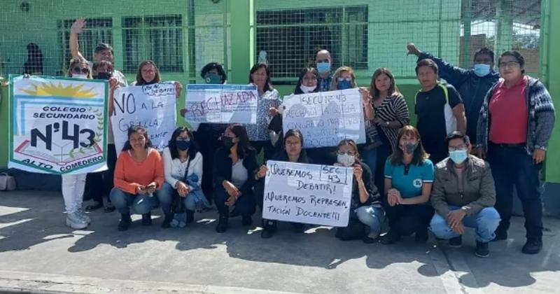 Rechazo de los docentes a la Grilla propuesta por el Ministerio