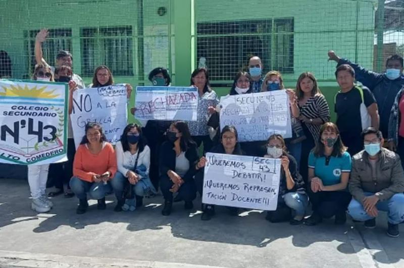 Rechazo de los docentes a la Grilla propuesta por el Ministerio