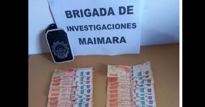 Detienen a un hombre y logran recuperar parte del dinero que habiacutea sustraiacutedo