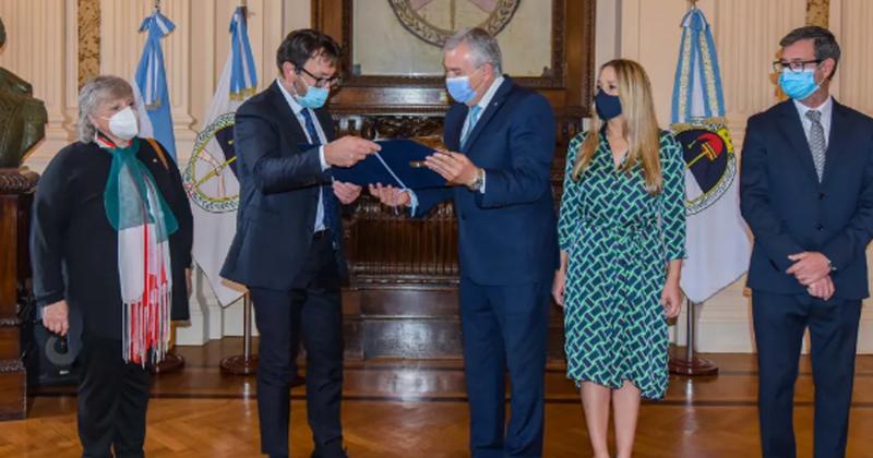 Morales recibioacute al embajador de Italia para proyectar acuerdos estrateacutegicos