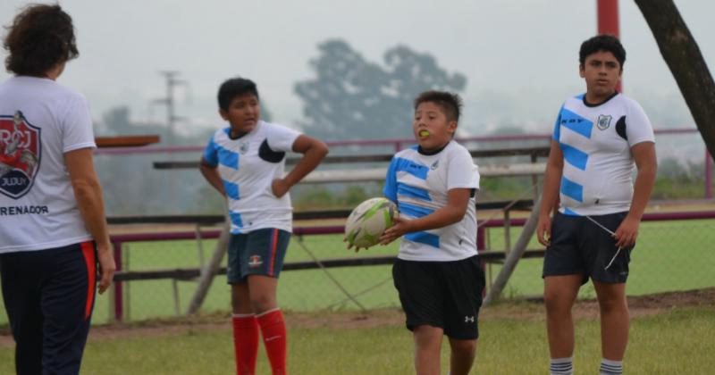 El Rugby de Gimnasia participoacute del encuentro de Infantiles