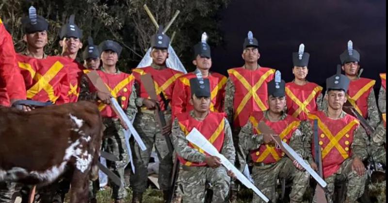 Diacutea Grande de Jujuy- se recreoacute la Batalla de Leoacuten