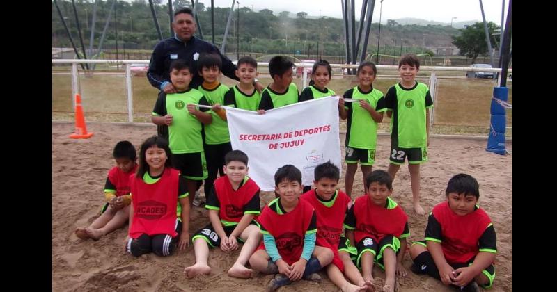 Encuentro Fuacutetbol Playa Kidsraquo en la Ciudad Cultural