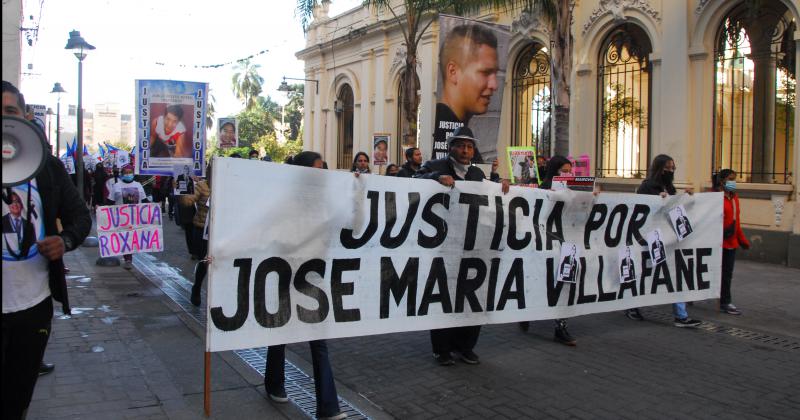 Realizaron marcha para pedir celeridad a la justicia por el caso de Joseacute Mariacutea Villafantildee