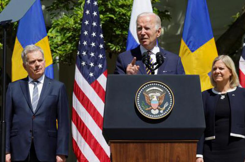 Biden- Suecia y Finlandia cumplen  los requisitos para entrar a la OTAN