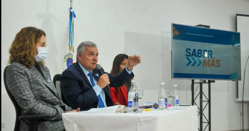Morales anuncioacute resultados del operativo educativo Saber Maacutes