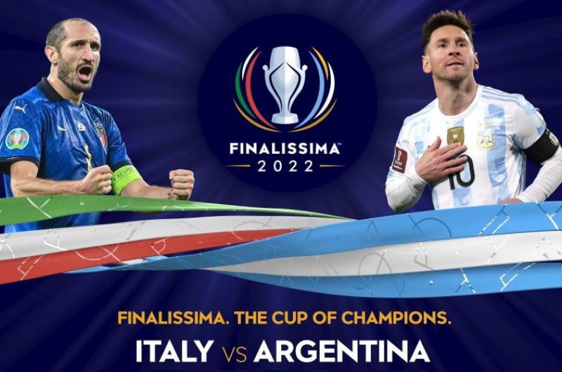 Argentina enfrenta a Italia en la Finalissima buscando un nuevo tiacutetulo