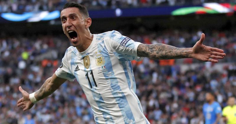 Argentina gritoacute campeoacuten de la Finalissima en Wembley