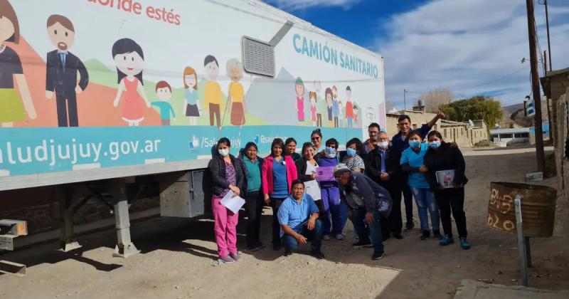 Moacutevil sanitario recorre zonas urbanas y rurales de Monterrico y Perico