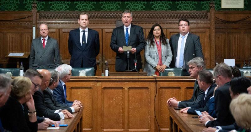Johnson seguiraacute al frente del Gobierno tras sobrevivir a una mocioacuten de censura