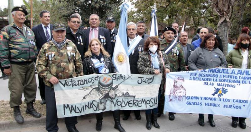 Jujuy conmemoroacute el diacutea de reafirmacioacuten de los derechos argentinos en Malvinas