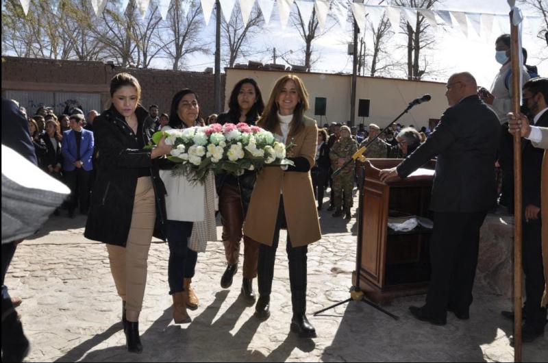 Autoridades Nacionales acompantildearon al Pueblo Humahuaquentildeo