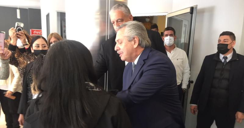 El Presidente visitoacute a Milagro Sala y denuncioacute su injusta detencioacuten