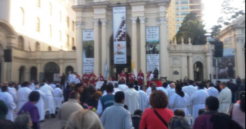 Jujuy rindioacute homenaje al beato Pedro Ortiz de Zaacuterate