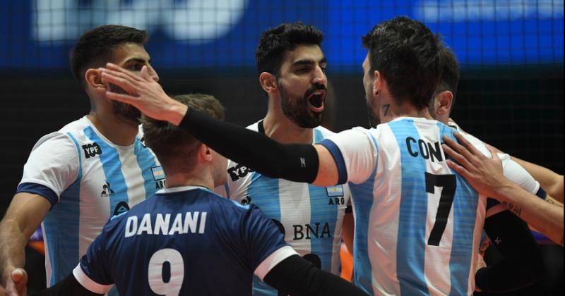 Argentina enfrenta a Canadaacute por el voacuteleibol de la Liga de las Naciones