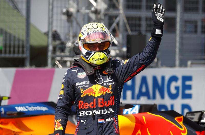 Verstappen larga hoy  en primer lugar en la carrera esprint