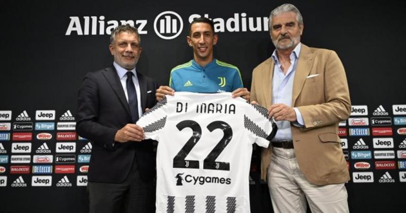  Angel Di Mariacutea fue presentado como refuerzo de Juventus 