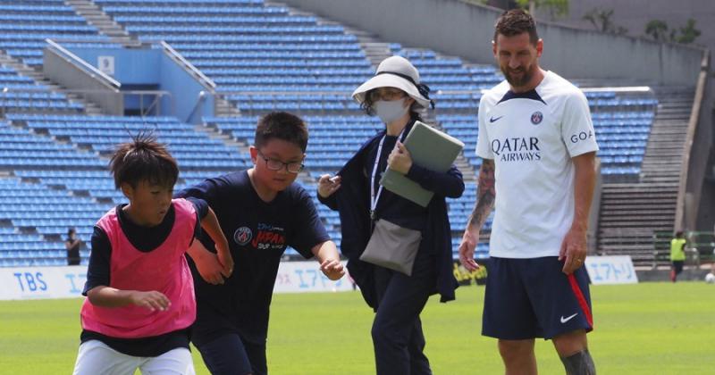 Fanatismo por Messi en Japoacuten