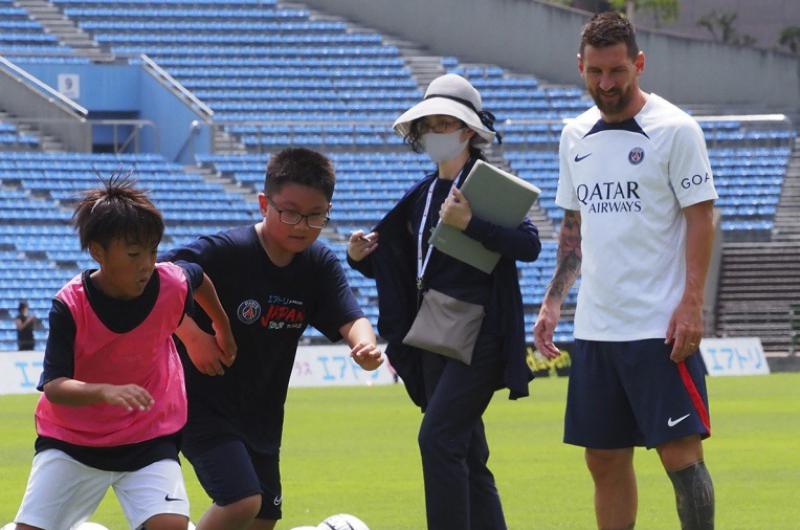 Fanatismo por Messi en Japoacuten