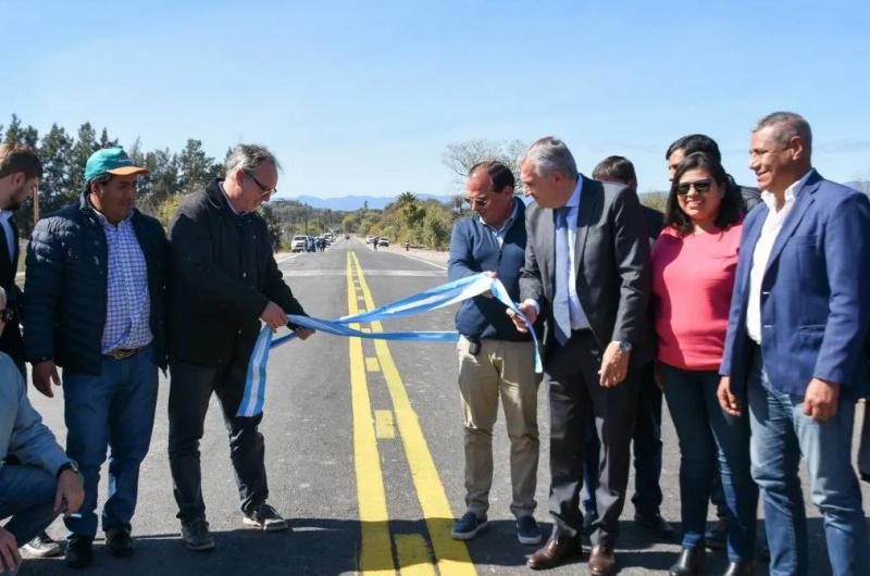 El gobernador Morales inauguroacute una obra esperada durante 50 antildeos