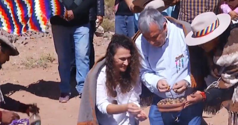 Morales participoacute de ceremonia en honor a la Pachamama realizada en Tumbaya Grande