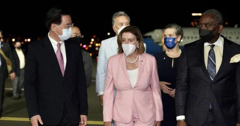 Pelosi llegoacute a Taiwan en una visita que eleva la tensioacuten entre EEUU y China