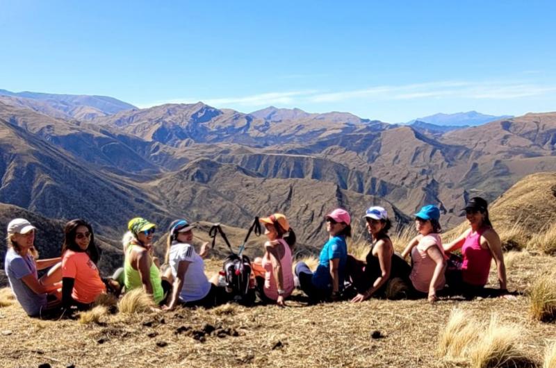 Jujuy Trekking hizo una travesiacutea de la Quebrada a Las Yungas