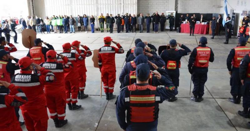 Destacaron profesionalismo y vocacioacuten de servicio del cuerpo de bomberos de Jujuy