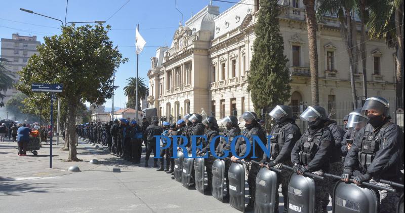 Organizaciones sociales marcharon contra la criminalizacioacuten de la protesta