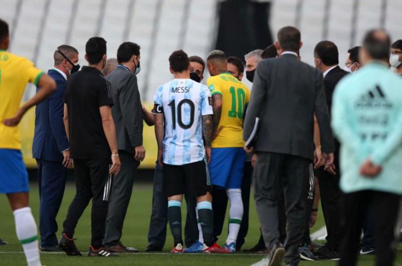No se jugaraacute el partido pendiente entre Argentina y Brasil por las Eliminatorias