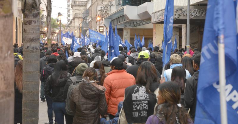 Marcha en Plaza Belgrano tras el intento de magnicidio a CFK